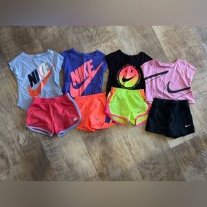 Nike Colorful Athletic Apparel Set